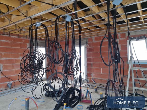 Chantier de rénovation électrique